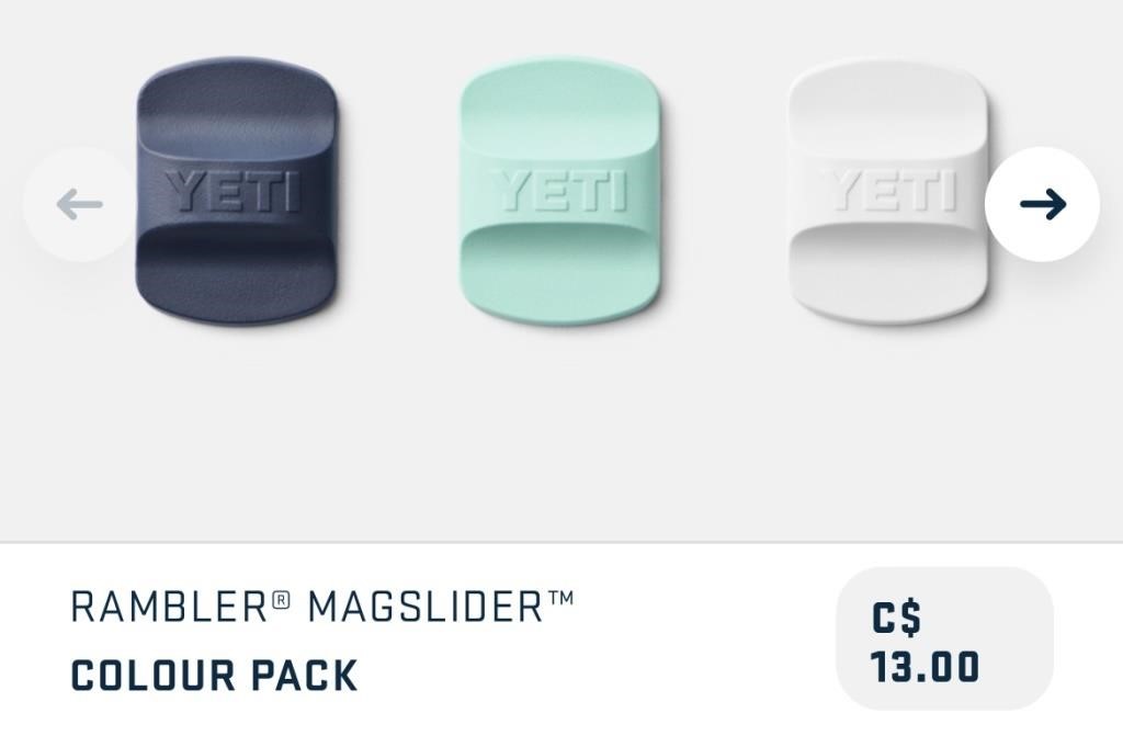 Yeti RAMBLER MAGSLIDER COLOUR PACK - inline