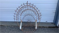 Antique Ornamental Metal Chair Swing