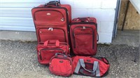 Ricardo Of Beverly Hills 5 Piece Luggage Set