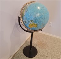 World Globe On Floor Stand