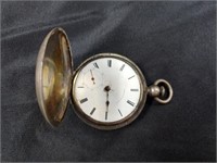 Coin Silver P.S. Bartlet Waltham Pocketwatch
