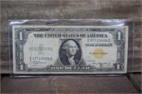 1935 A $1 Yellow Seal Silver Certificate