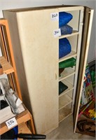 Metal cabinet - 2 doors - 6 shelves