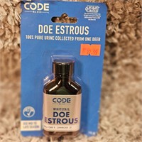 Lot of 4 Code Blue Doe in Estrous Retail $12.99 Ea