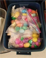 Tub of Easter Items