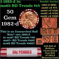 CRAZY Penny Wheel Buy THIS 1974-d solid Red BU Lin