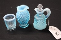 Opalescent Glass 3 Pc