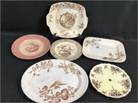 anitque transferware, etc