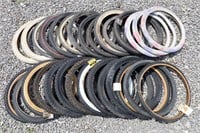 Lot of 25 20" tires various sizes