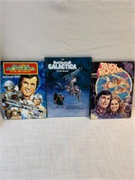 Lot of 3 Buck Rogers & Battlestar Galactica Annual