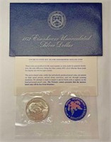 1972 Eisenhower silver dollar uncirculated mint