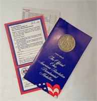 1776–1976 official Ohio bicentennial medallion