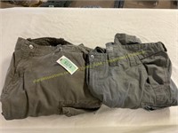Guide Gear men’s 46x32 cargo & 42x34 pants (tore)