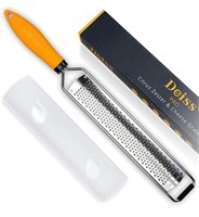 Deiss PRO Lemon Zester/Cheese Grater