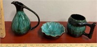 3 Blue Mountain Pottery Items