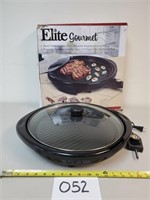 Elite Gourmet $38 14" Electric Grill (No Ship)