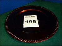 Brown Charger Plate