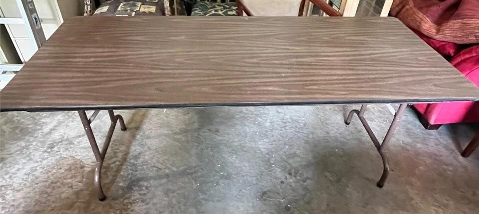 6 Foot Folding Table