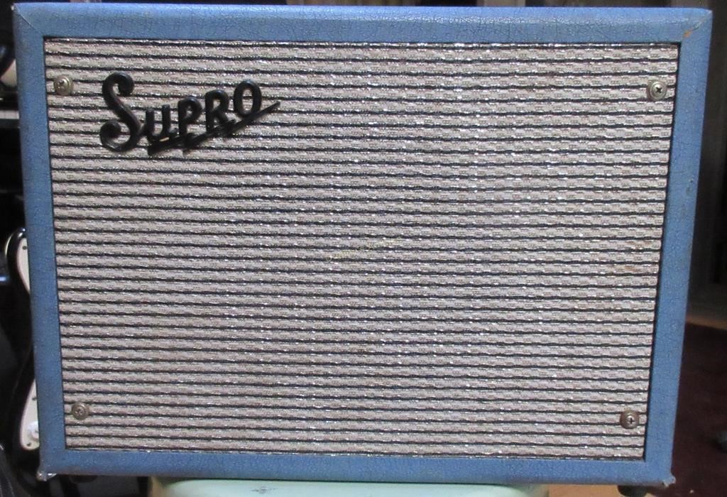 1960s Supro Super Model 06 Serial #G21563 missing