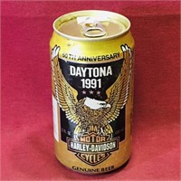 Harley-Davidson Daytona 1991 Beer Can (Sealed)