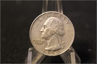 1954-D Washington Silver Quarter