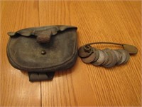 old miners bag & tags