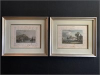 Pr Antique Colored Engravings Tombleson