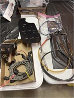 Plug wires, windage tray, brake controller