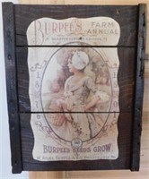 3 home décor signs including Burpees Seeds,