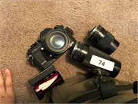Sears KS Auto Camera w/ 2 Lenses with Bag