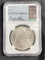 1885 O MS 64 Morgan Dollar