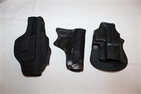 3 Pistol Holsters