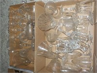 2 Boxes stemware LR