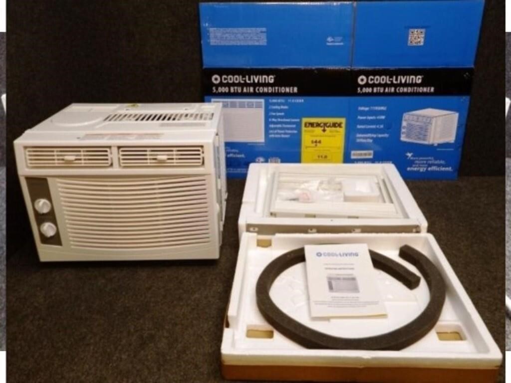 Like-New Cool-Living 5,000 BTU Air Conditioner