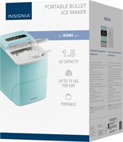 $126  Insignia Portable Ice Maker - Mint