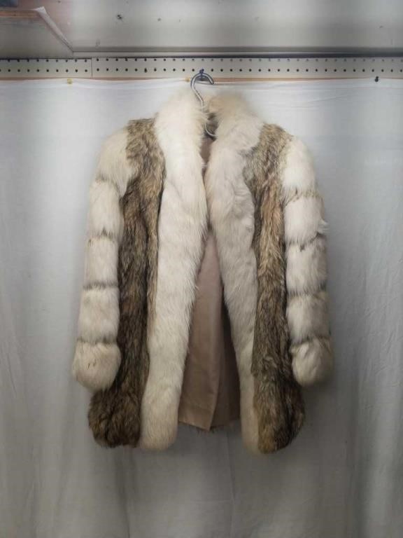 Vtg 3/4 Length Fur Coat
