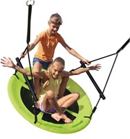 My Story Saucer Swing for Kids Outdoor Tree