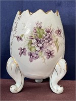 Light blue, purple flower vase Japan
