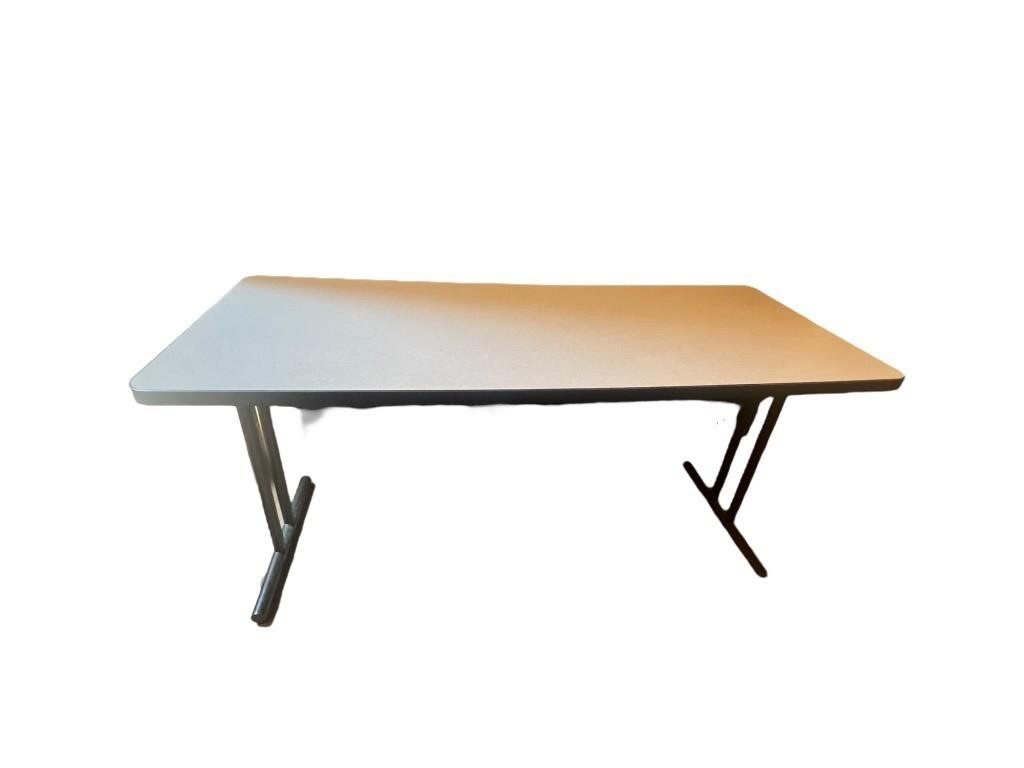 A Folding Work Table 28.5H x 60W x 24D
