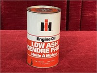 IH 1-qt Low Ash Engine Oil Can - Sealed