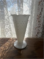 Pair of Milk glass vases
