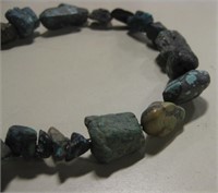 SW Raw Turquoise Nugget Necklace