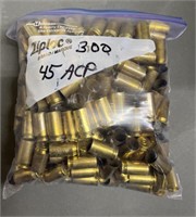 300 rnds .45 Auto Brass