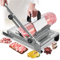 **READ DESC** Manual Meat Slicer-Stainless Steel M