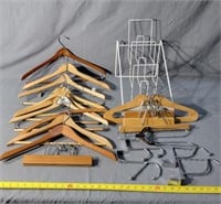 Wood Hangers, Book Rack