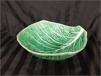 Gabbage Leaf Salad Bowl - made in Portugal