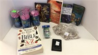 Assortment of books, (1) bag of collectible