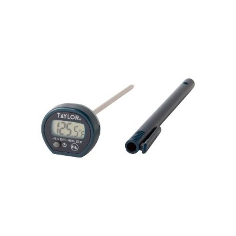 Taylor Instant Read Pocket Thermometer Navy