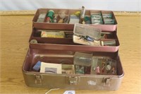 Vintage Tackle Box Full of  Lures & More