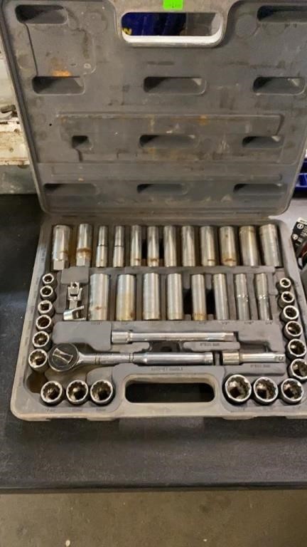 EVERCRAFT SOCKET SET IN GRAY CASE